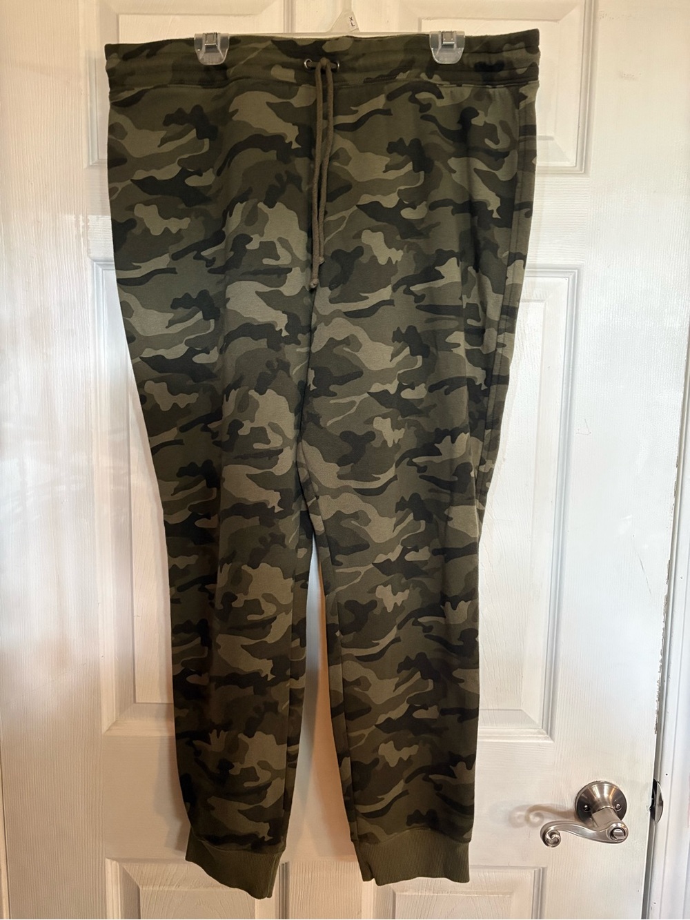 George Olive Green Camouflage Jogger Sweatpants